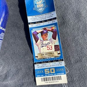 Los Angles Dodgers fan bundle all vintage original